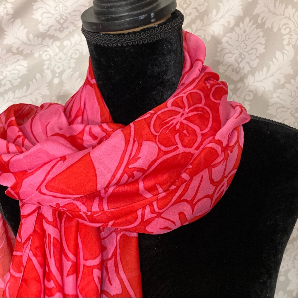 Vintage Sengalini Oversize Scarf Made in Italy - Picture 11 of 12